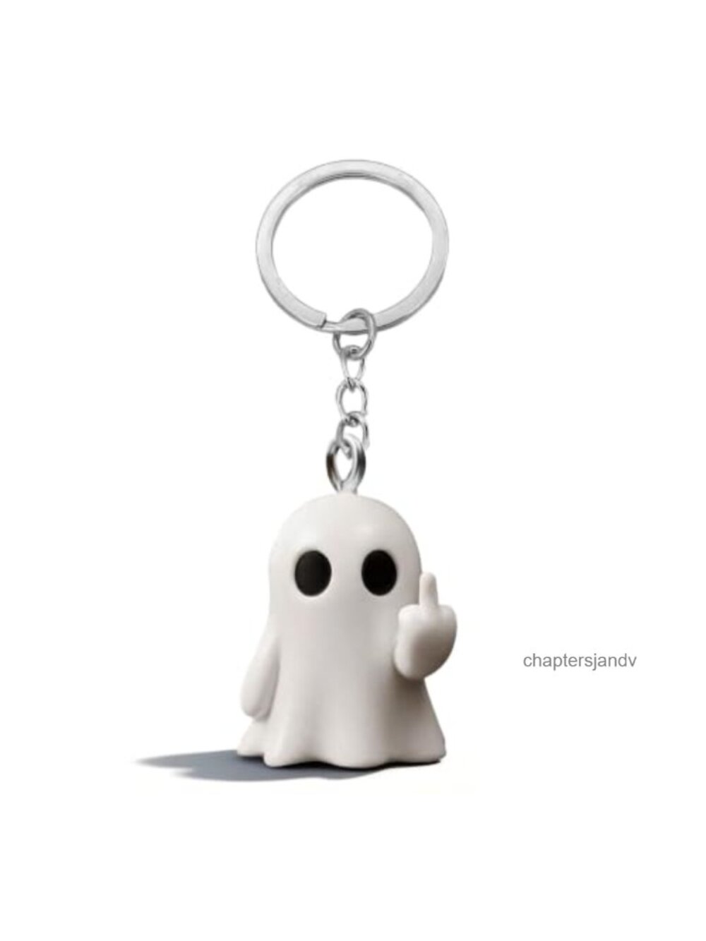 Funny Ghost Keychain Halloween Bag Charm Purse Charm for Handbags Metal Keychain